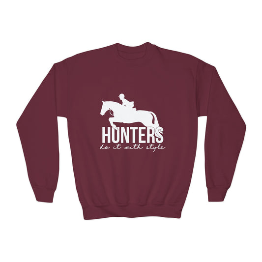 Cozy Youth Crewneck Sweatshirt, Perfect for School, Birthdays, Casual Wear, Gift for Kids, Custom Design Available