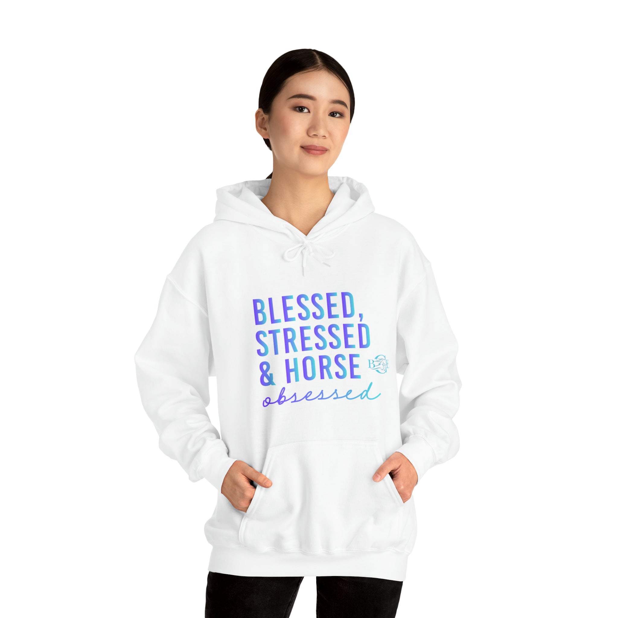 Blessed, Stressed & Horse Obsessed Hoody