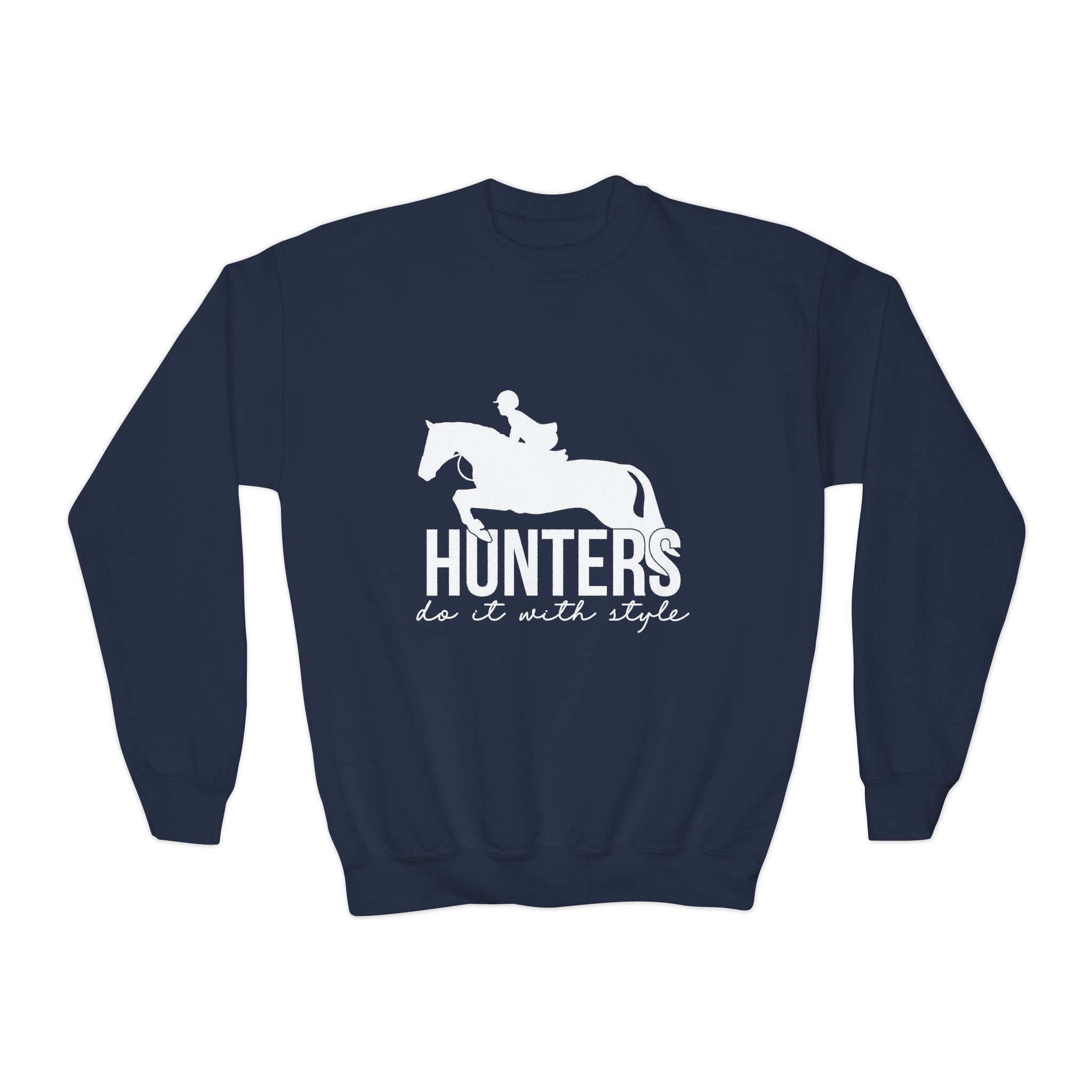Cozy Youth Crewneck Sweatshirt, Perfect for School, Birthdays, Casual Wear, Gift for Kids, Custom Design Available