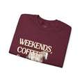 Load image into Gallery viewer, Weekends, Coffee, and Horses Pullover