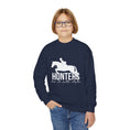 Load image into Gallery viewer, Cozy Youth Crewneck Sweatshirt, Perfect for School, Birthdays, Casual Wear, Gift for Kids, Custom Design Available
