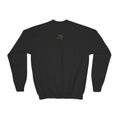 Load image into Gallery viewer, Cozy Youth Crewneck Sweatshirt, Perfect for School, Birthdays, Casual Wear, Gift for Kids, Custom Design Available