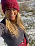 Load image into Gallery viewer, Natalie 1/4 Zip, Glacier Grey - Fleece Lined Long Sleeve