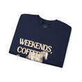 Load image into Gallery viewer, Weekends, Coffee, and Horses Pullover