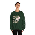 Load image into Gallery viewer, Weekends, Coffee, and Horses Pullover