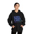 Load image into Gallery viewer, Blessed, Stressed & Horse Obsessed Hoody