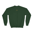 Load image into Gallery viewer, Cozy Youth Crewneck Sweatshirt, Perfect for School, Birthdays, Casual Wear, Gift for Kids, Custom Design Available