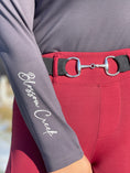 Load image into Gallery viewer, Natalie 1/4 Zip, Glacier Grey - Fleece Lined Long Sleeve