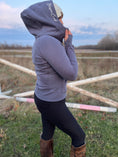 Load image into Gallery viewer, Felicity Warmth Breech - Double Lined, Full Seat in Stone Blue