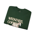 Load image into Gallery viewer, Weekends, Coffee, and Horses Pullover