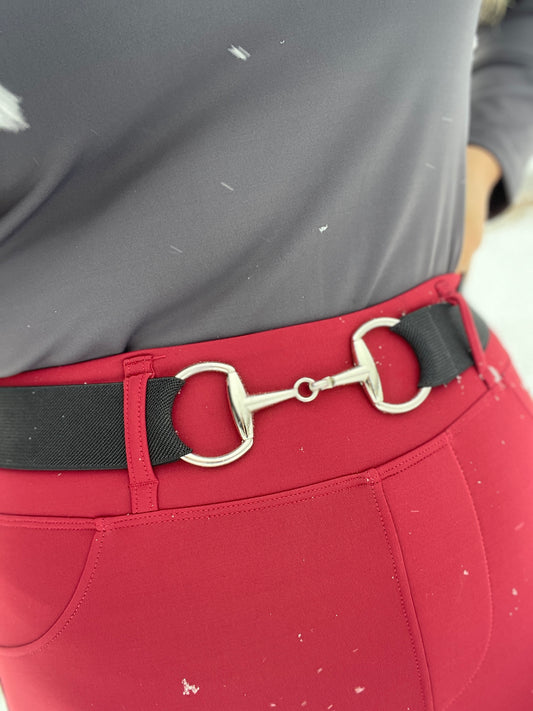 Felicity Warmth Breech - Double Lined, Full Seat in Cranberry