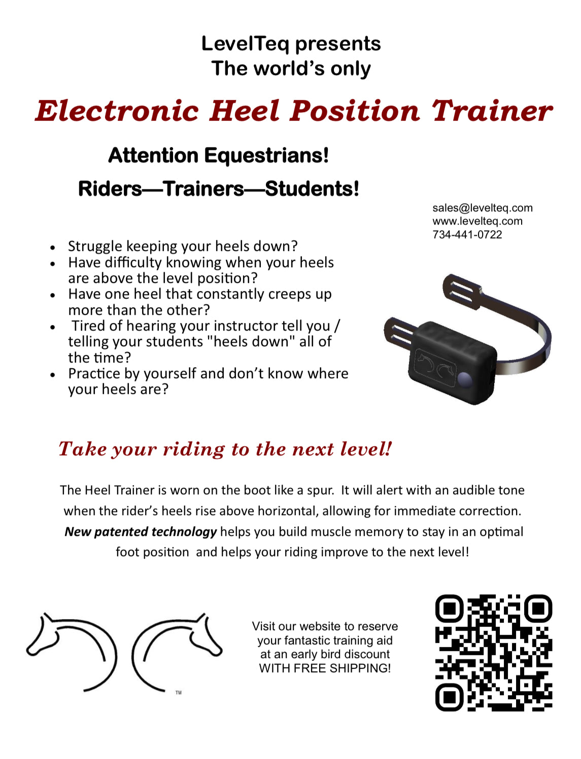 LevelTeq “Heels Down” Trainer