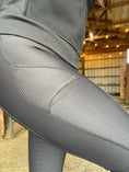 Load image into Gallery viewer, Felicity Warmth Breech - Double Lined, Full Seat in Midnight Black