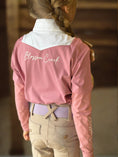 Load image into Gallery viewer, Aurora Breeze Ladies Vented PRO top, 1/4 Button Short Sleeve