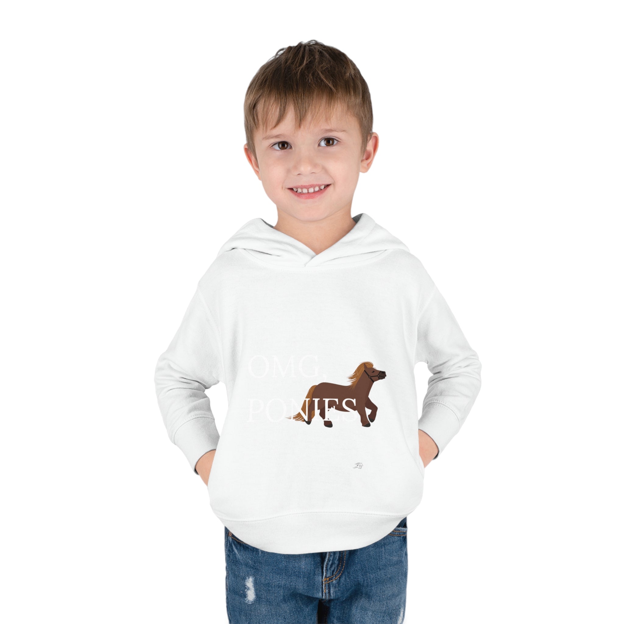 Toddler Pullover Fleece Hoodie