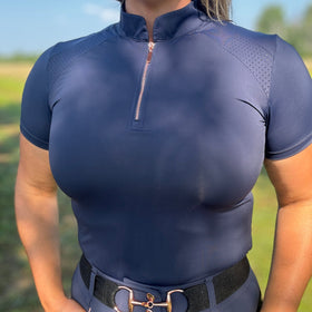 Brooklyn Breeze, Rose Gold, Vented, Water Repellent, Sun Shirt UPF 50