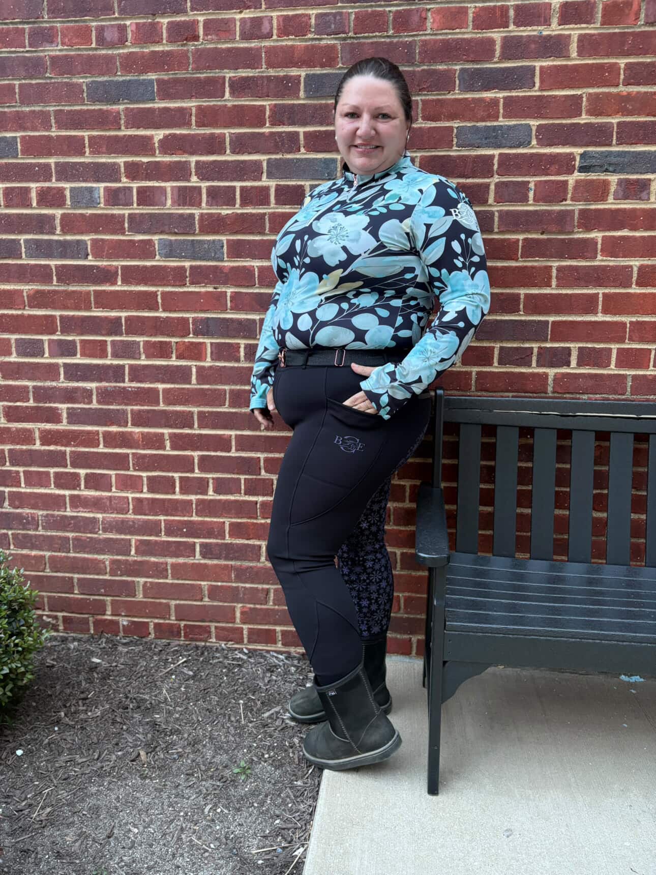 🔥 Flame Thermal Breech - Thick Fleece Lined, Full Seat in Midnight Black-new sizing