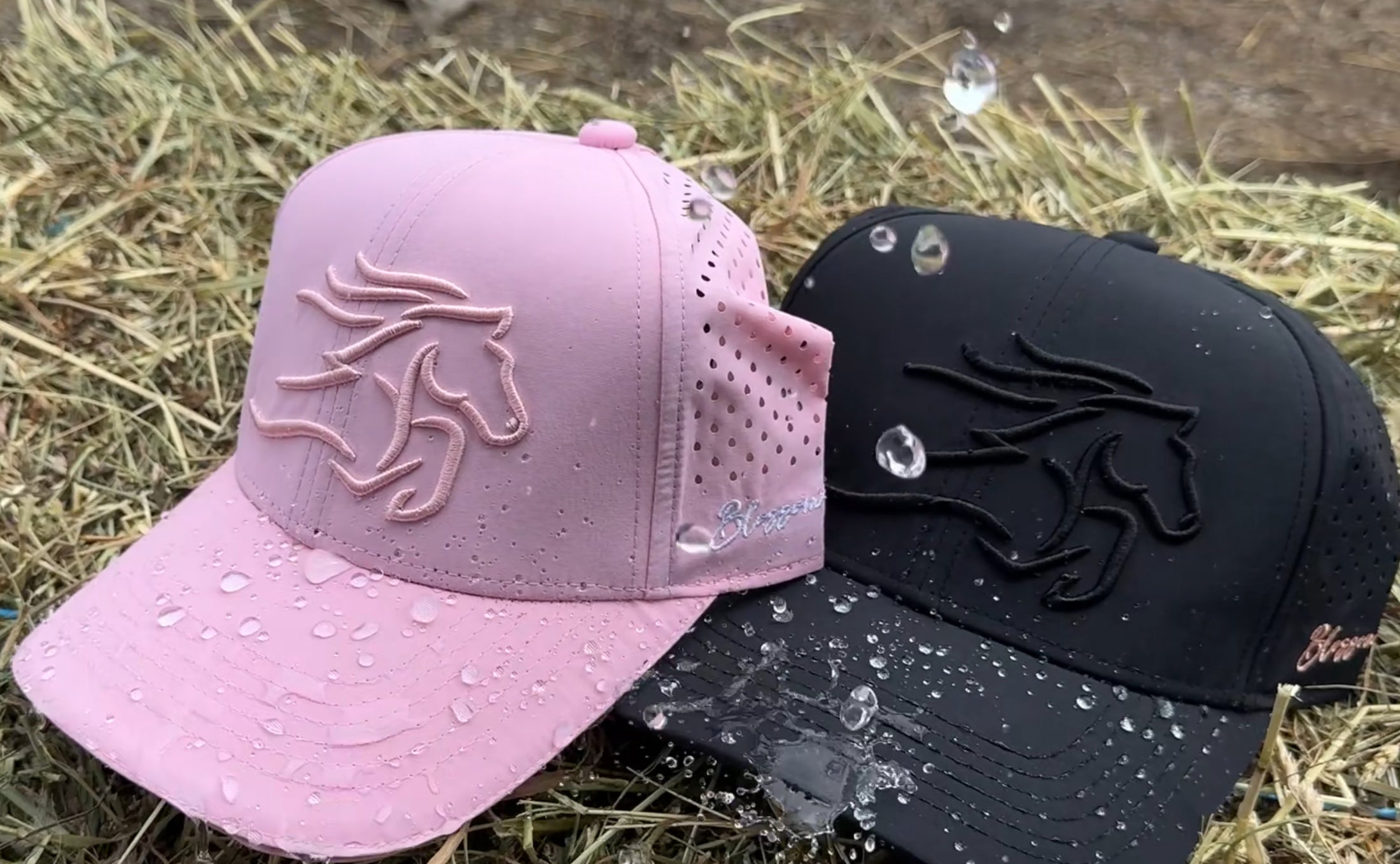 Pony Tail- Vented, Water Repellent Hat