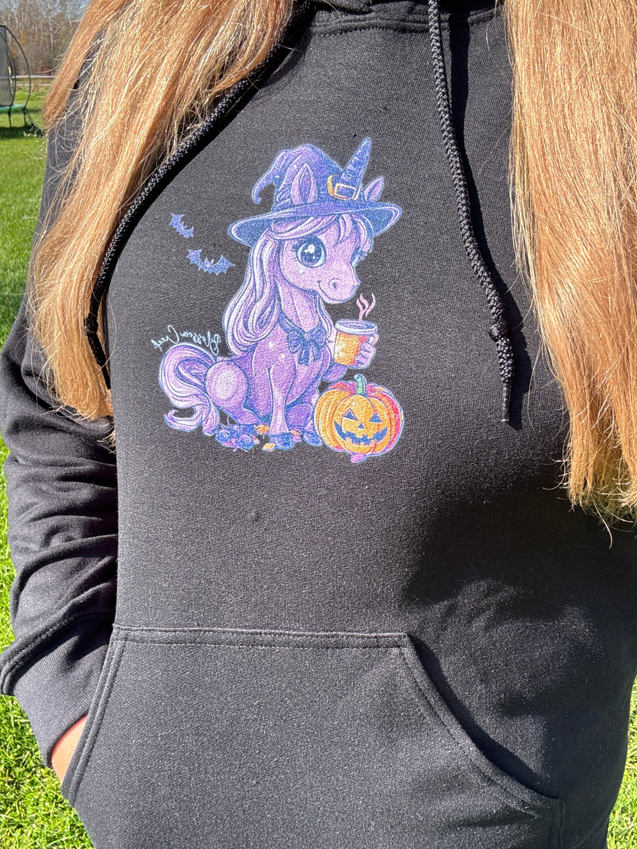 Spooky Unicorn - BCE Unisex Heavy Blend™ Hooded Sweatshirt