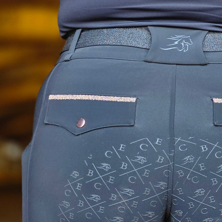 Midnight Rose - Compressive, Lace Breech