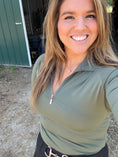 Load image into Gallery viewer, Luxe Chill - 3/4 Sleeve, Vented, Sun Shirt
