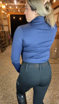 Load image into Gallery viewer, Natalie 1/4 Zip, Sapphire - Long Sleeve
