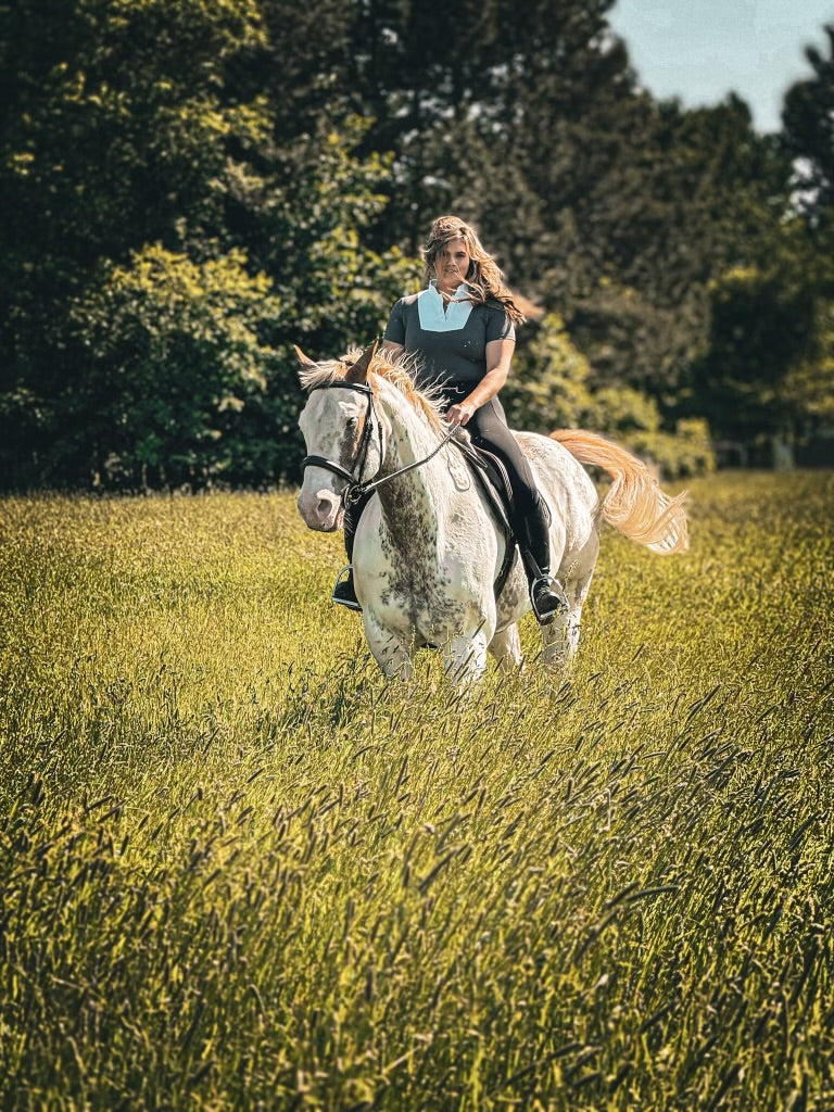 Lauren Nichole, designer and founder of Blossom Creek Equestrian